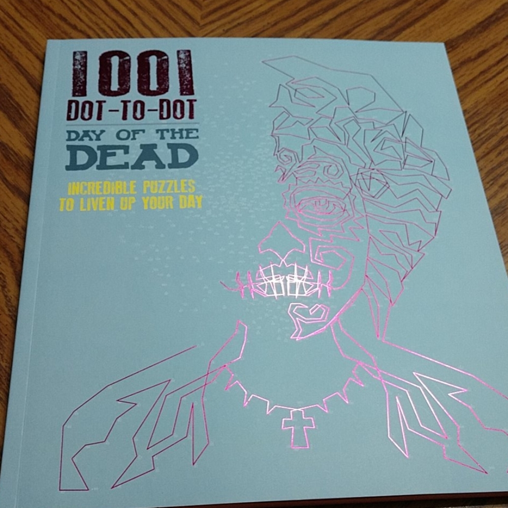 1001 Dot-To-Dot Day Of The Dead, New 42 Connect The Dots Puzzles Challenging